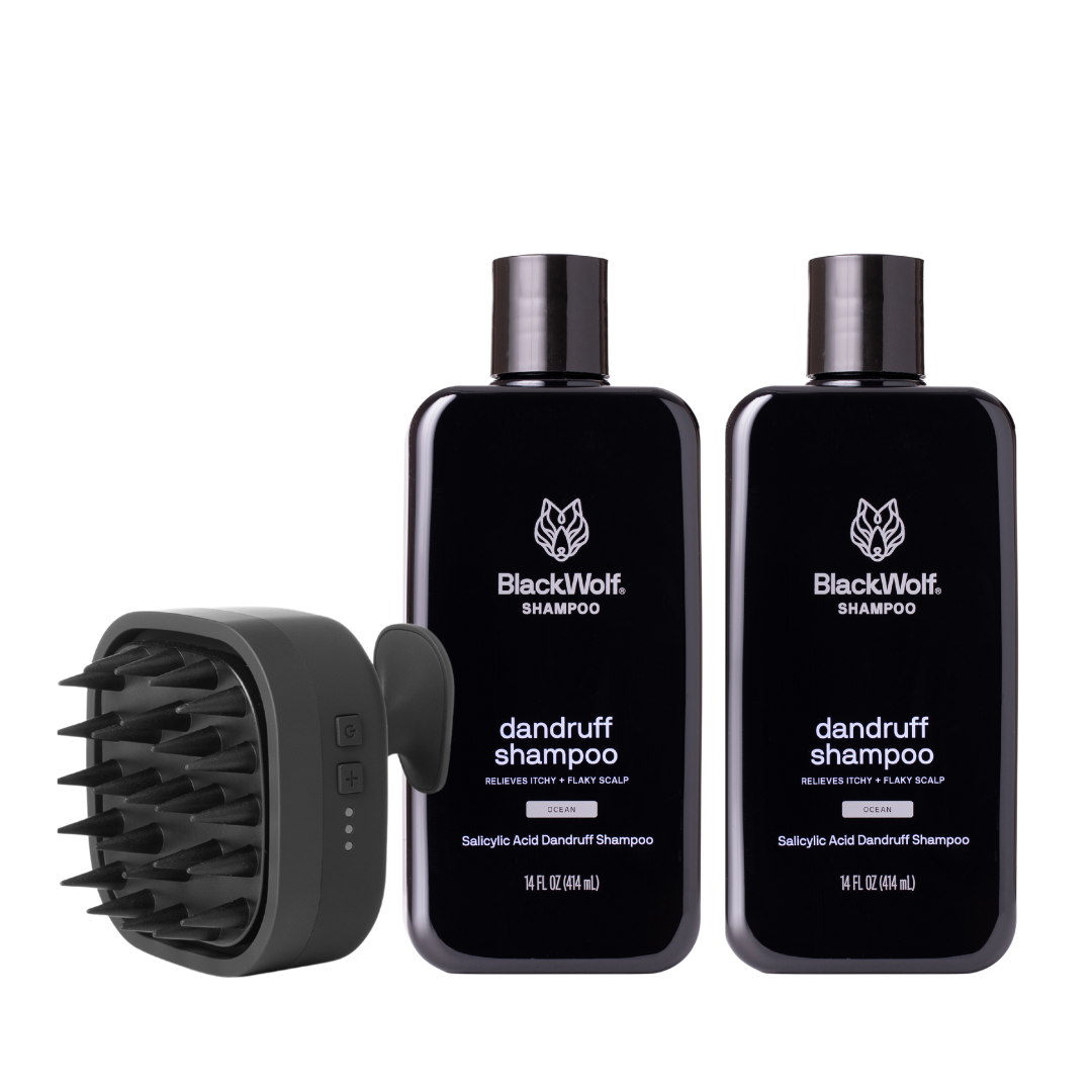 BLACK WOLF VOLUME UP SCALP セット Dandruff Control Kit | Black Wolf