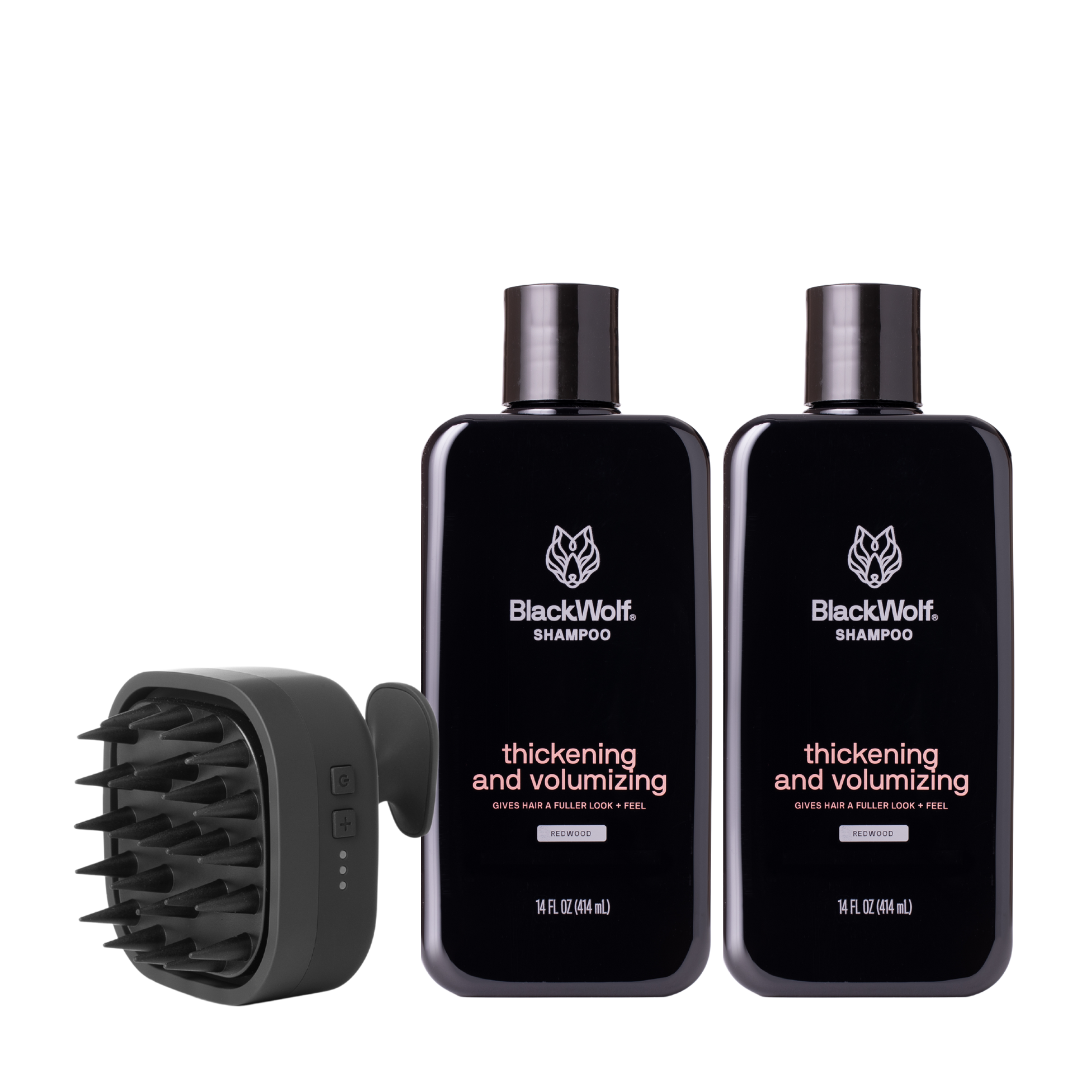 Hair Thickening Kit | Black Wolf