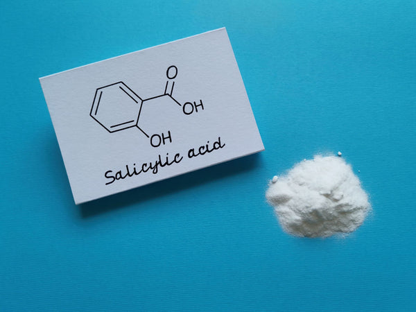 chemical formula salicylic acid molecule