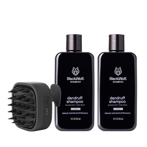 BLACK WOLF VOLUME UP SCALP セット Dandruff Control Kit | Black Wolf