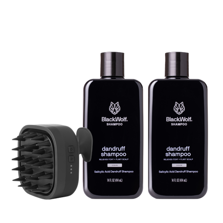 BLACK WOLF VOLUME UP SCALP セット Dandruff Control Kit | Black Wolf