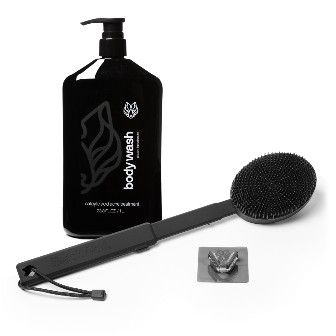 Charcoal Body Wash + Sonic Scrubber