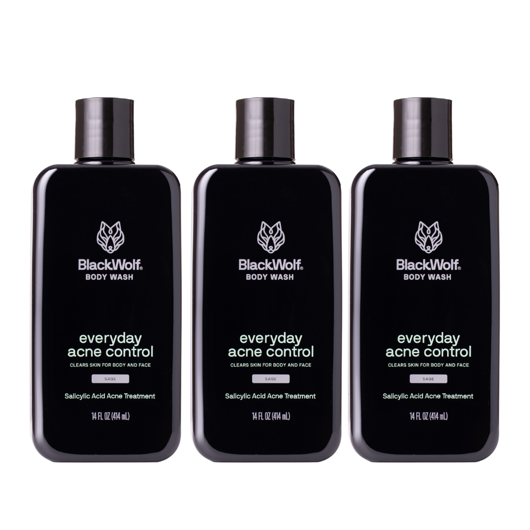 Charcoal Body Wash - 3-Pack
