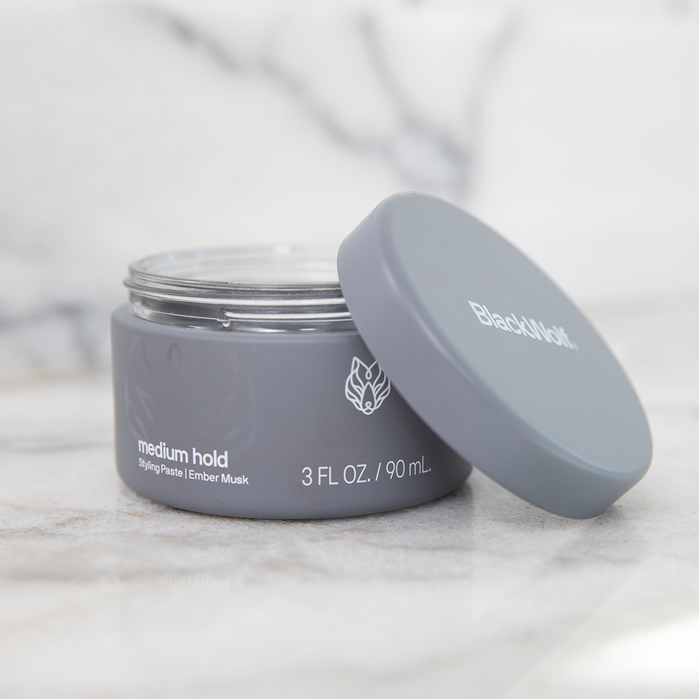 black wolf Hair Styling Product - Medium Hold
